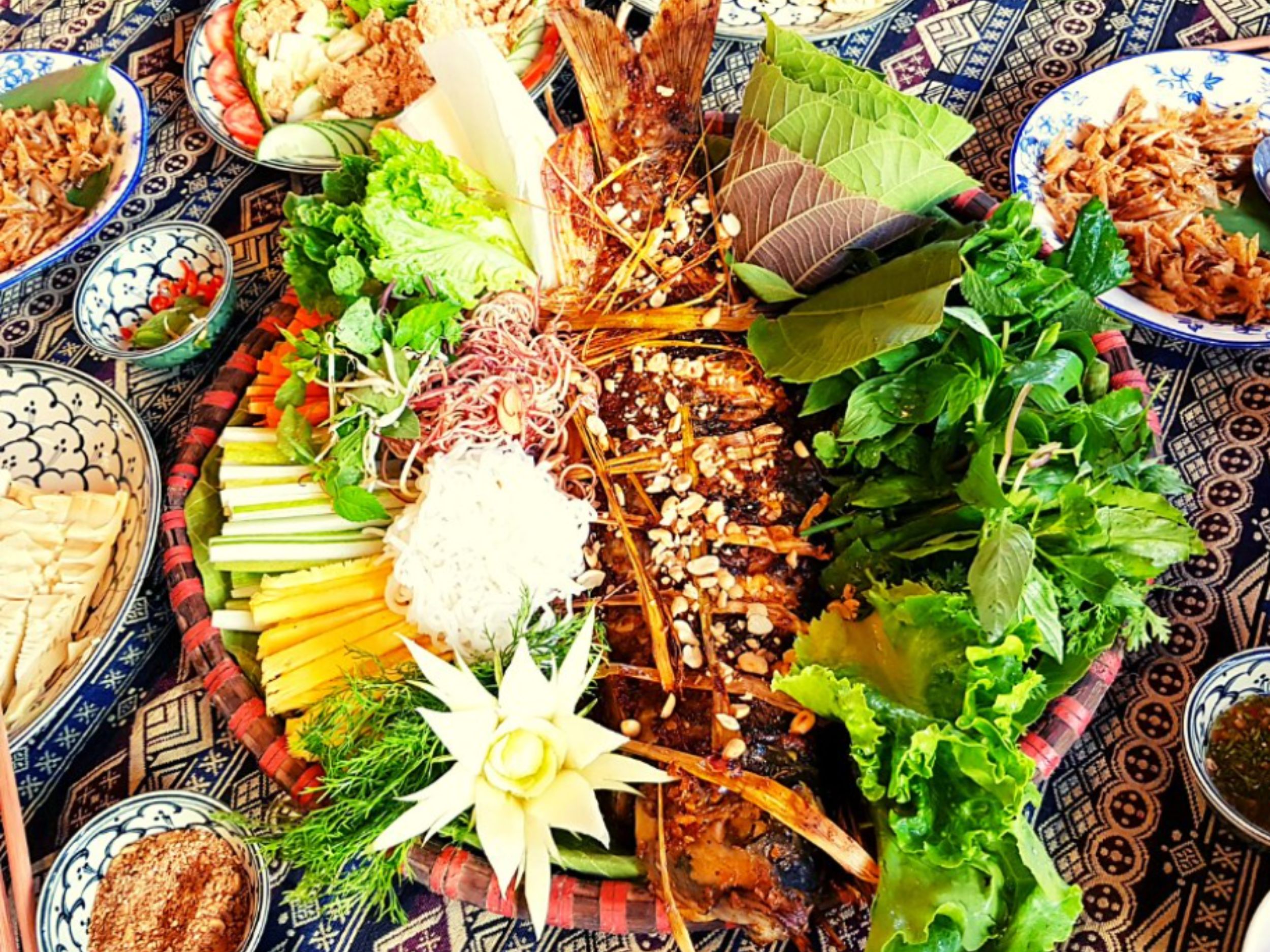Cá suối nướng 