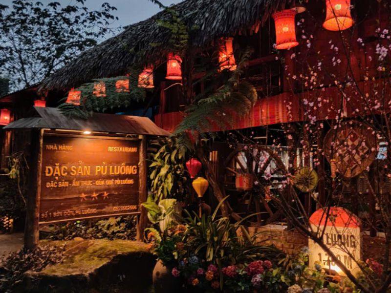 Nhà hàng Đặc sản Pù Luông - Điểm dừng chân của những tâm hồn yêu ẩm thực.