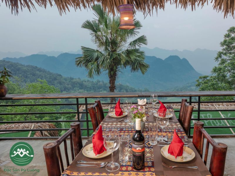 Kinh nghiệm đặt bàn cho đoàn Pù Luông